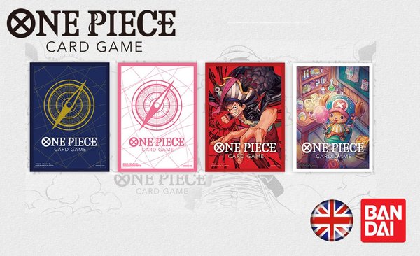 One Piece TCG: Official Card Sleeves V1 (60ct) (Set of 4) - Game Nerdz