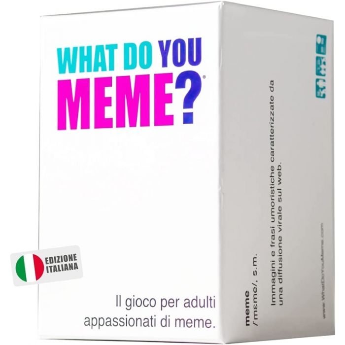 Megableu - What Do You Meme? - Family Edition francese - Gioco di carte -  Gioco d'Atmosfera - Gioco da tavolo - Giocare in famiglia o con amici - A  partire da