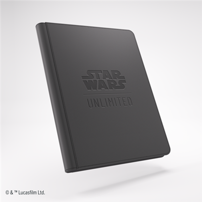 GAMEGENIC - STAR WARS: UNLIMITED Zip-Up Album 18-Pocket - Black