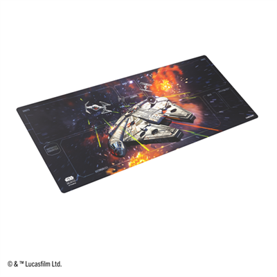 Xtra-Wide Game Mat - Millenium Falcon GAMEGENIC - STAR WARS : UNLIMITED JUMP TO LIGHTSPEED