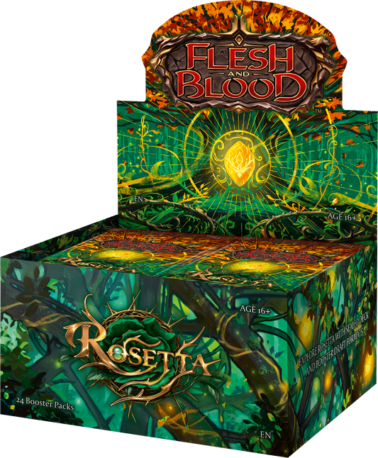 FLESH & BLOOD TCG - ROSETTA BOOSTER DISPLAY (24 PACKS) - ENG